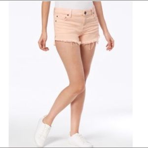 STS Blue Boyfriend Frayed Step Hem Denim Shorts